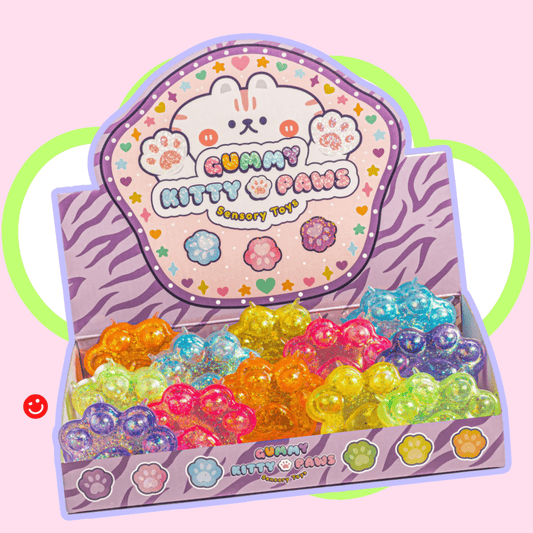 Kawaii Gummy Kitty Paws Squishy Sensory Toy - OVERRATED