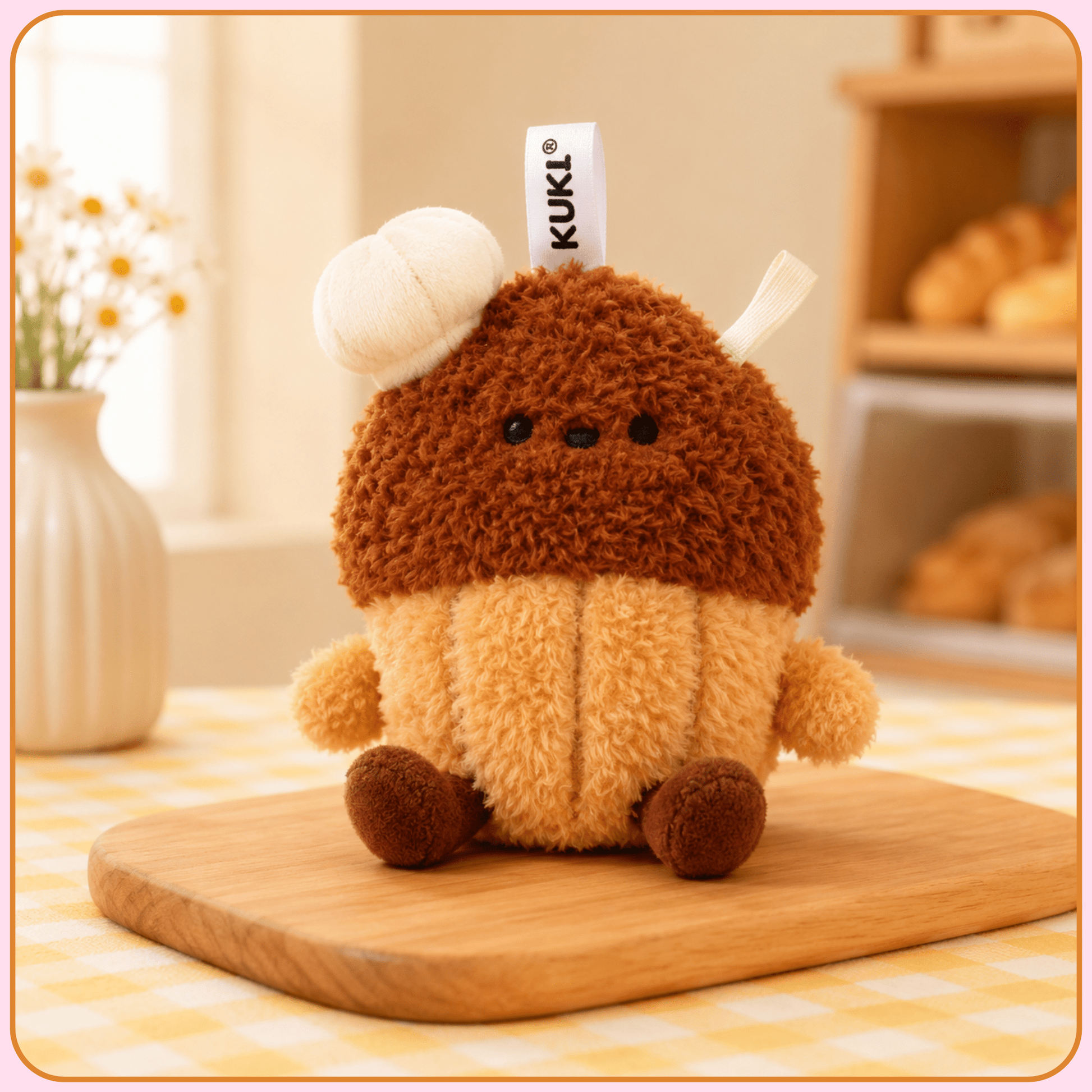 Kawaii Malted Cupcake Plush Pen - OVERRATED