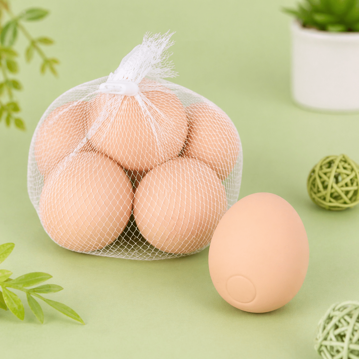 Mini kawaii egg squishy set soft squeezable sensory eggs - Overrated Korean Beauty & More