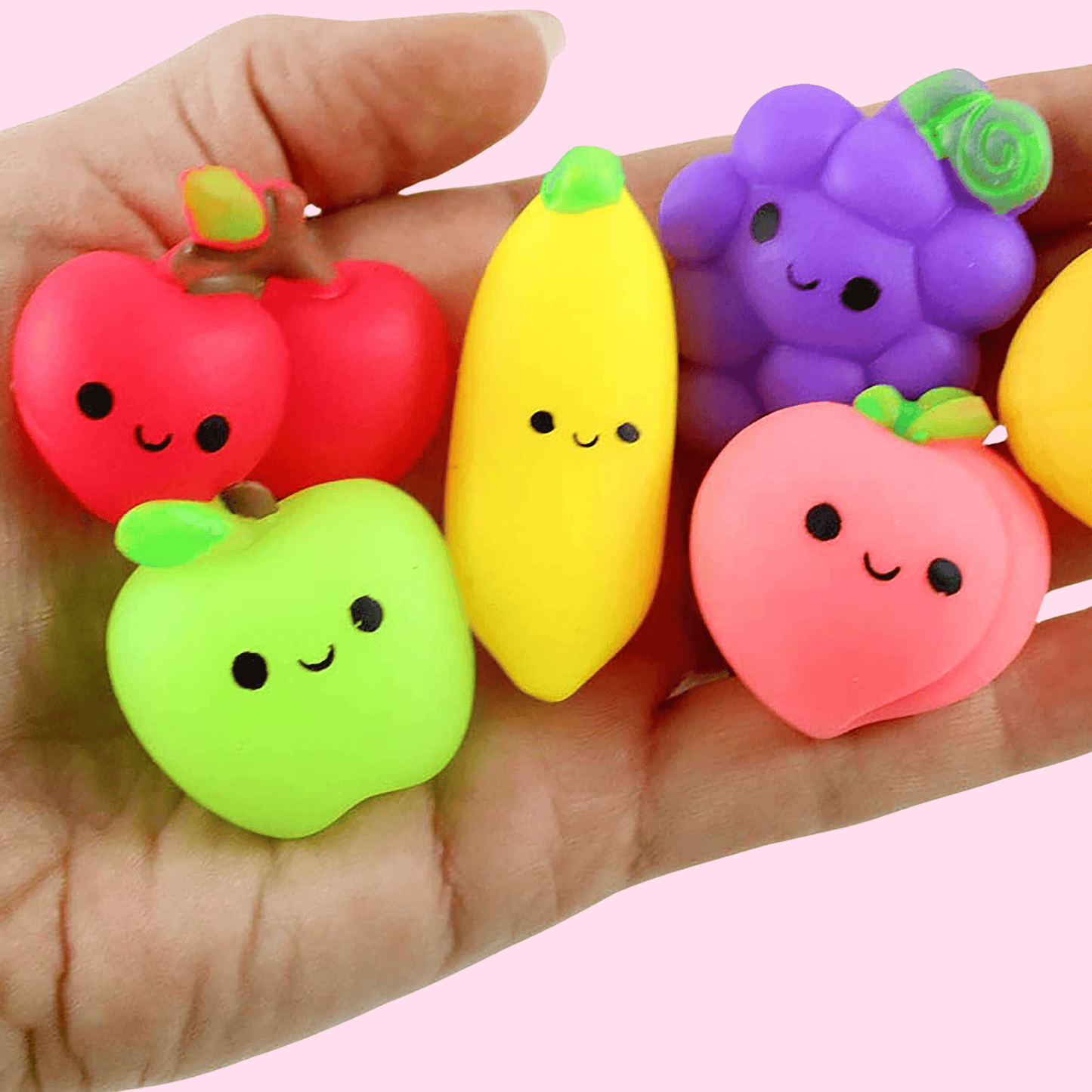 Kawaii Mini Fruit Mochi Squishy - OVERRATED