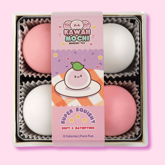 Kawaii Mochi Set of Four Sensory Fidget Toy - OVERRATED