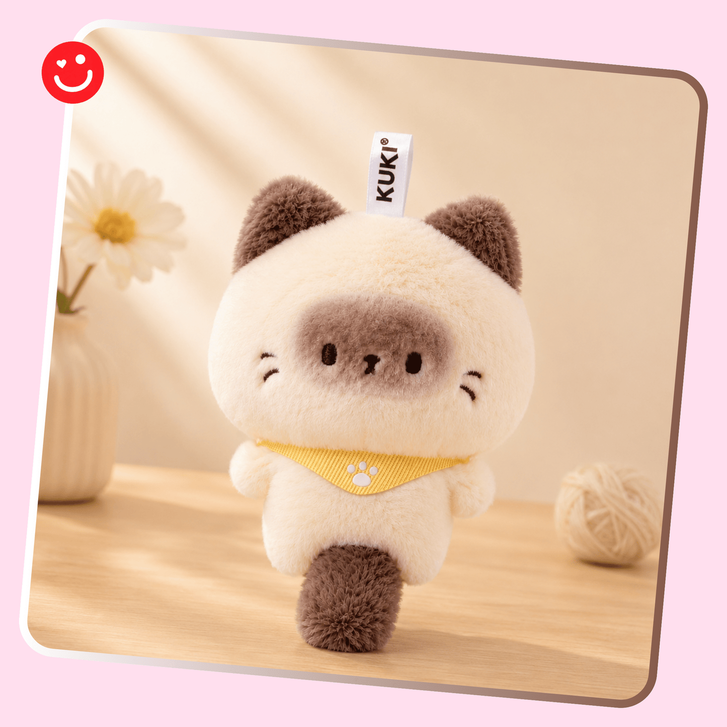 Kawaii Siamese Cat Plush Pen - OVERRATED