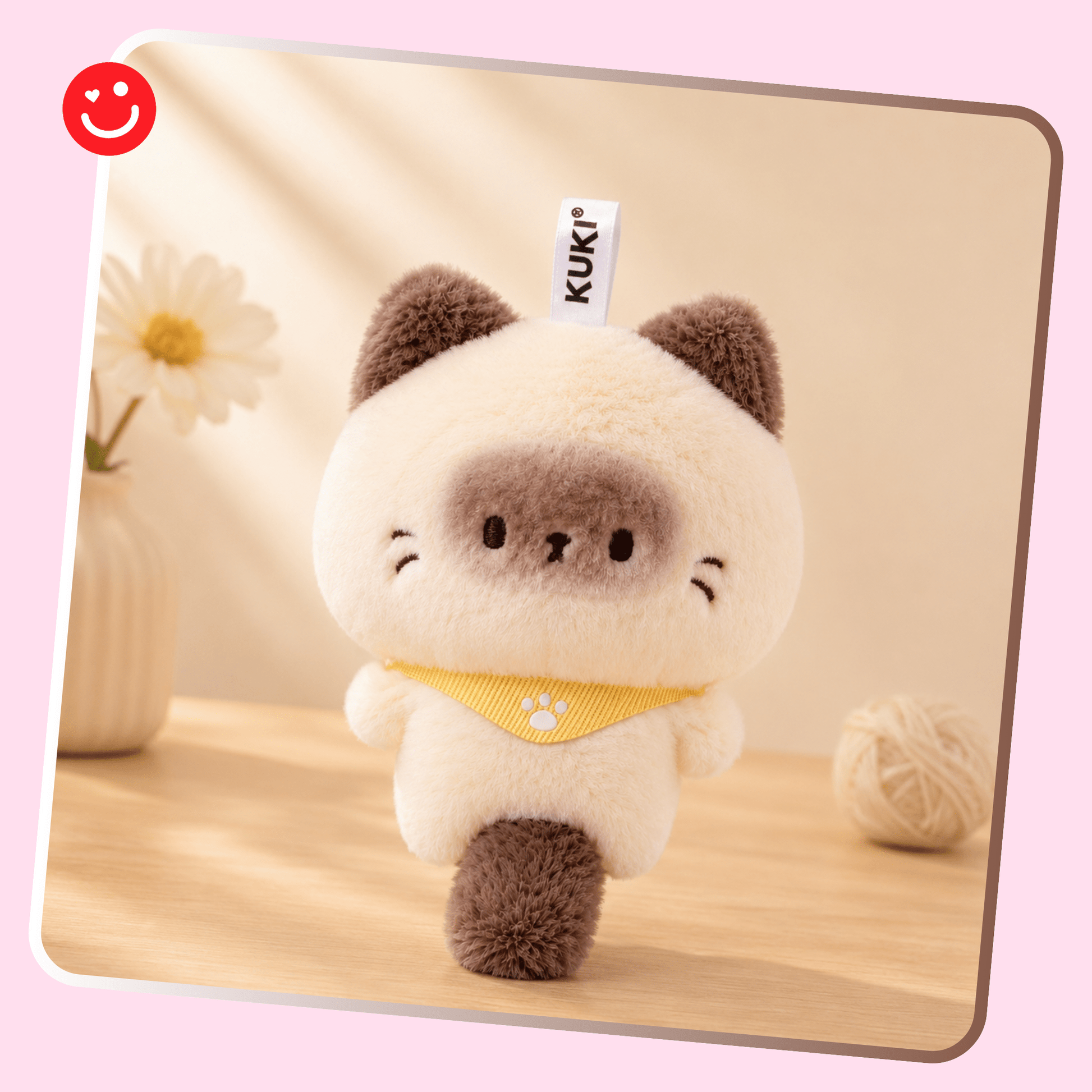 Kawaii Siamese Cat Plush Pen - OVERRATED