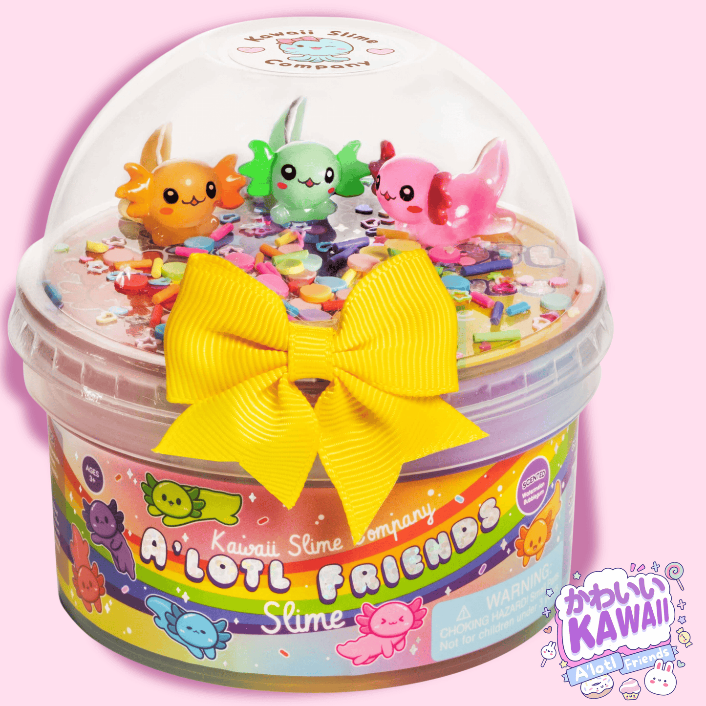 Kawaii Slime Co. A'lotl Friends Butter Slime - OVERRATED