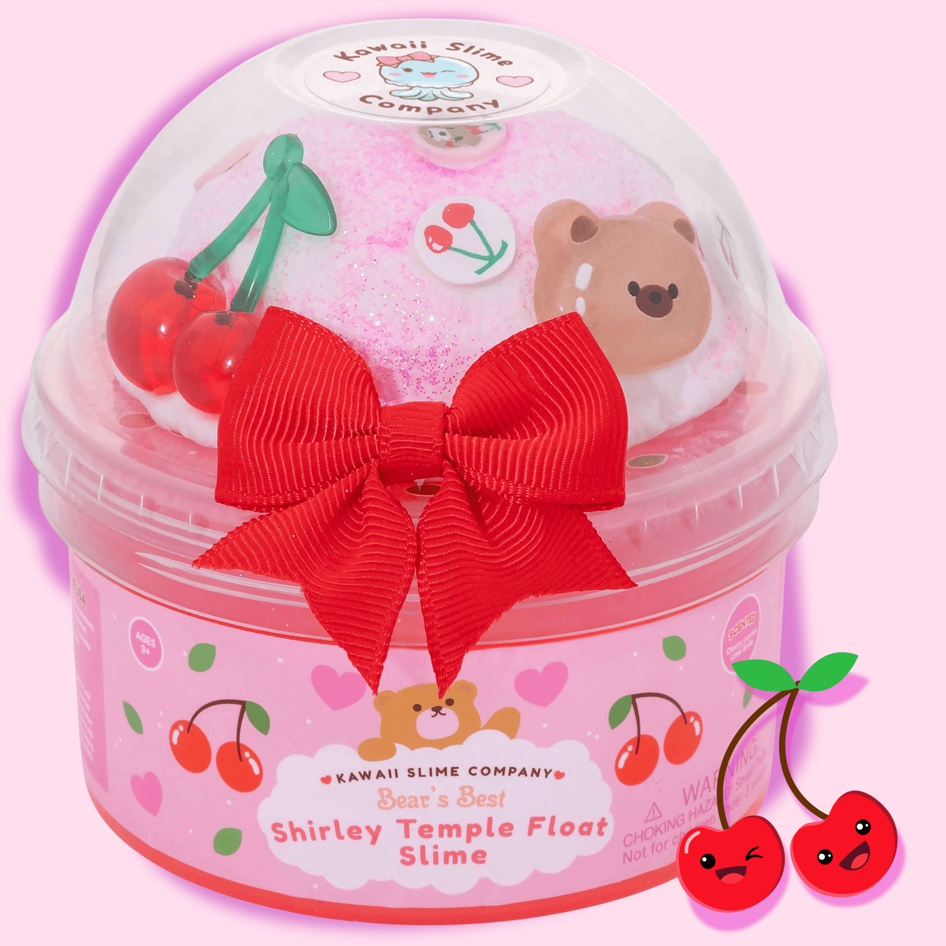 Kawaii Slime Co. Bears Best Shirley Temple Float 2 Slimes In 1 - OVERRATED