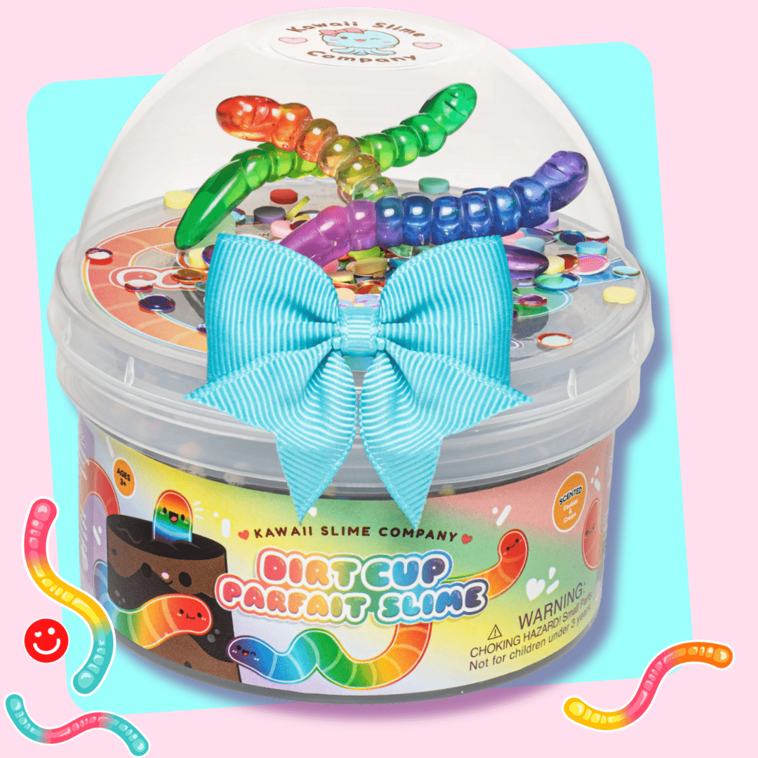 Kawaii Slime Co. Dirt Cup Parfait 2 in 1 Crunchy Slime - OVERRATED