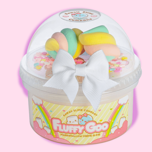 Kawaii Slime Co. Fluffy Goo Classic Marshmallow Crème Slime - OVERRATED