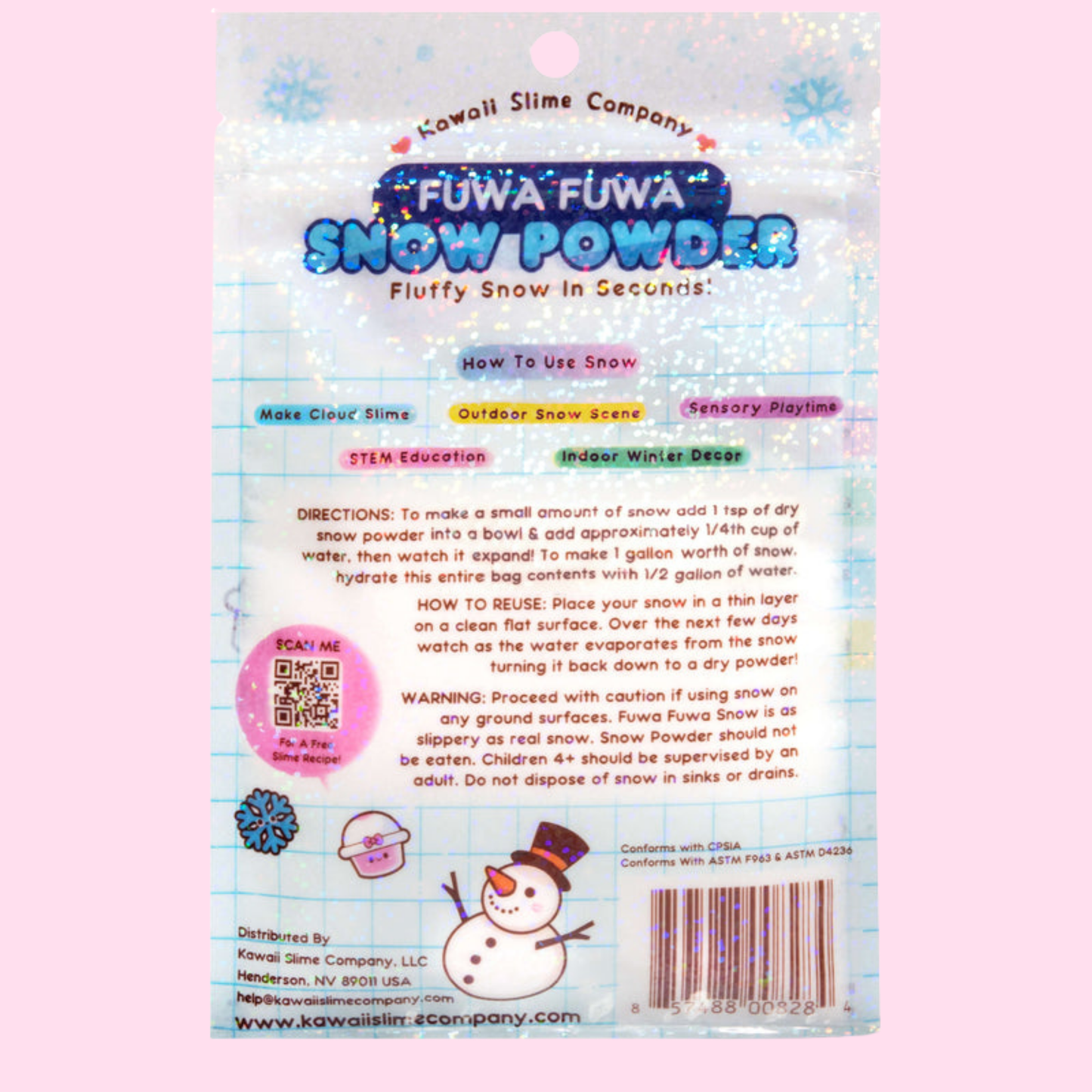 Kawaii Slime Co. Fuwa Fuwa Instant Snow Powder