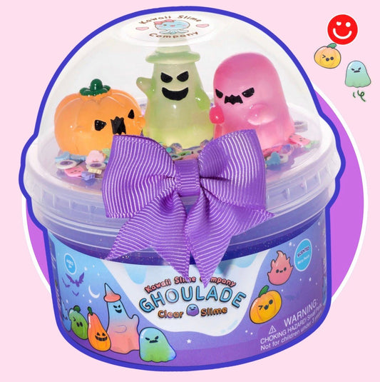 Kawaii Slime Co. Ghoulade Clear Slime - OVERRATED