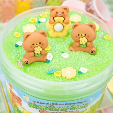 Kawaii Slime Co. Meadow Bear Cloud Slime - OVERRATED