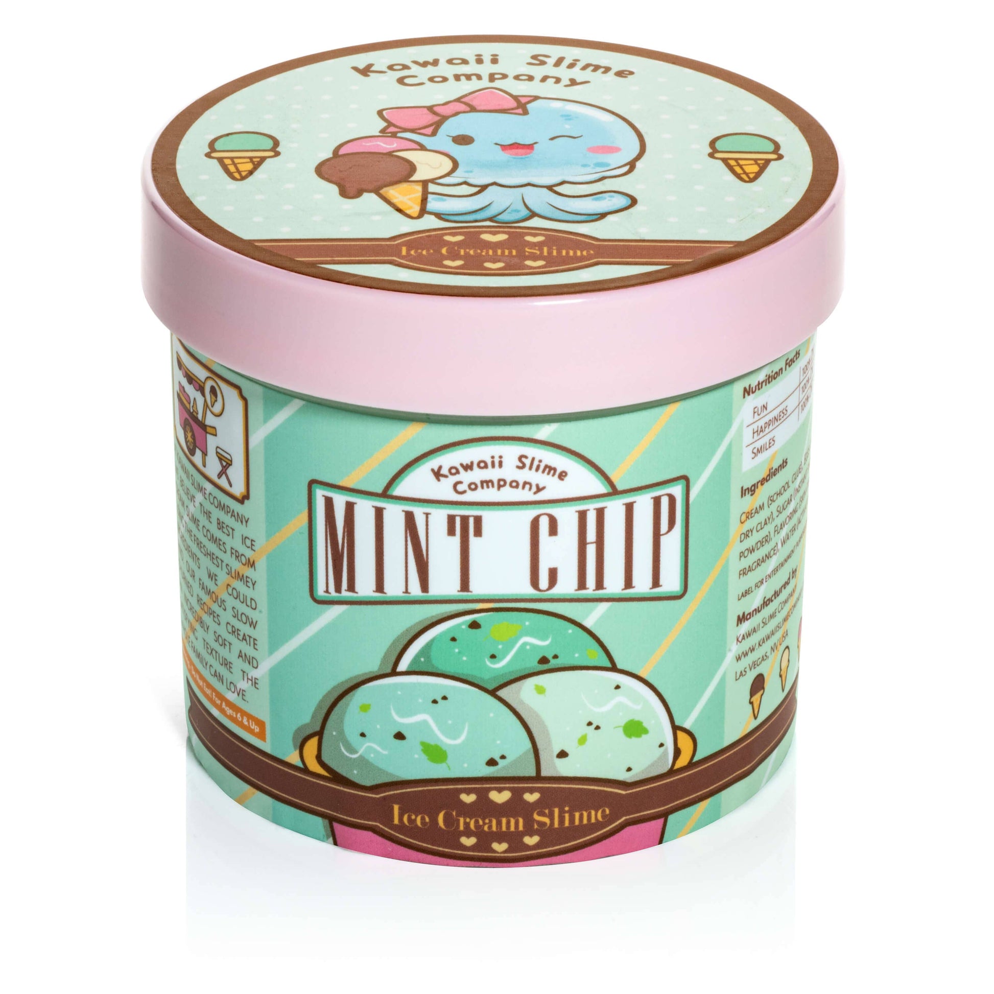 Mint Chip Ice Cream Slime scented kawaii cloud creme – OVERRATED Korean Beauty