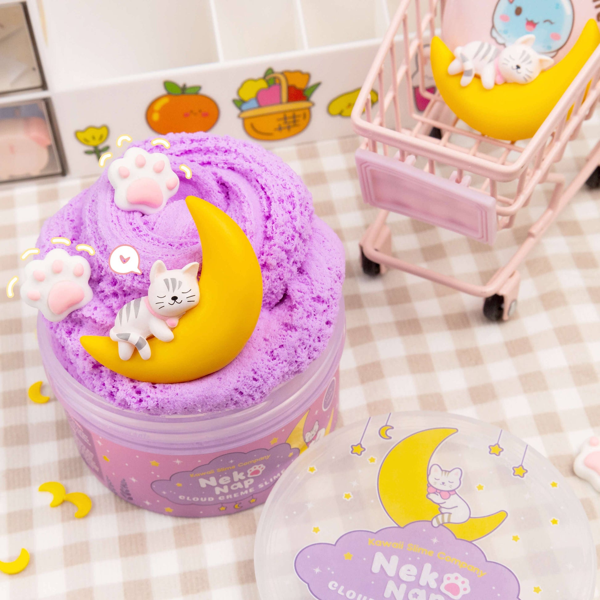 Kawaii Slime Co. Neko Nap Cloud Creme Slime - OVERRATED