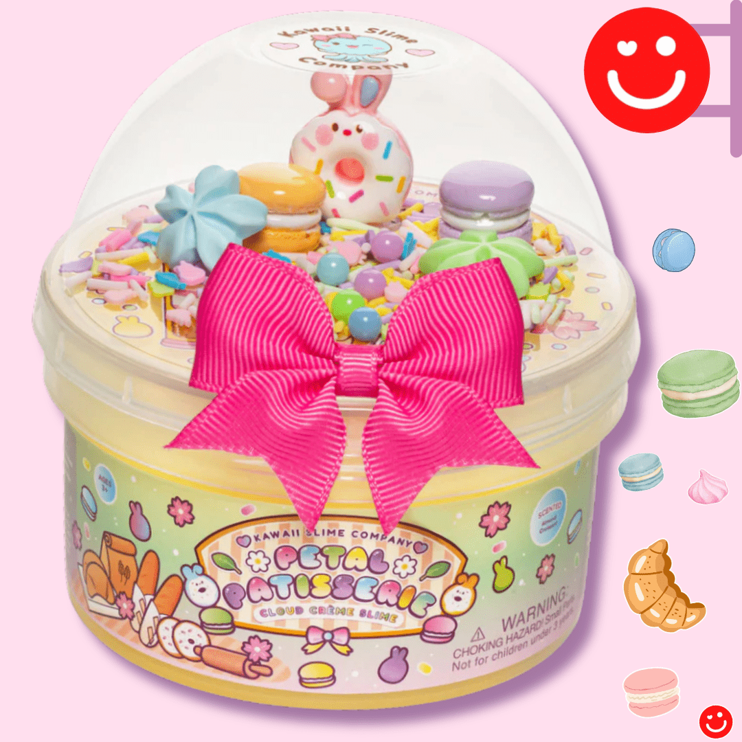 Kawaii Slime Co. Petal Patisserie Cloud Creme Slime - OVERRATED