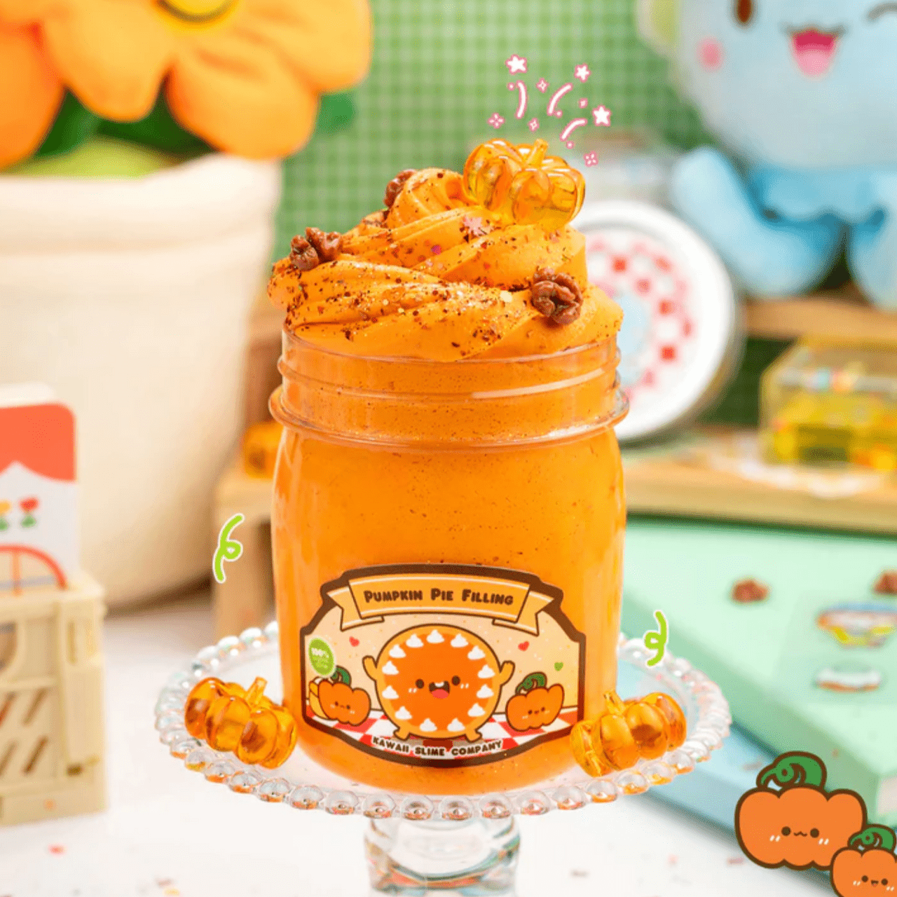 Kawaii Slime Co. Pumpkin Pie Filling Slime - OVERRATED