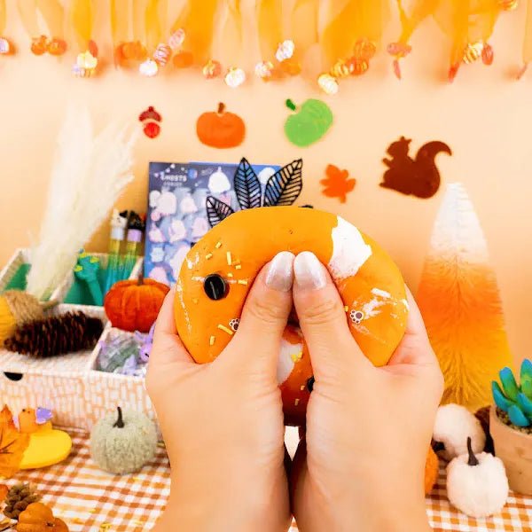 Kawaii Slime Co. Pumpkin Spice Catpuccino Slime - OVERRATED