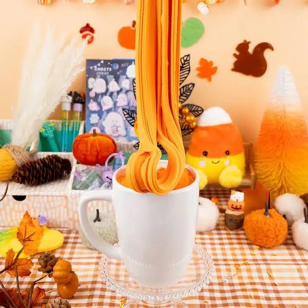 Kawaii Slime Co. Pumpkin Spice Catpuccino Slime - OVERRATED