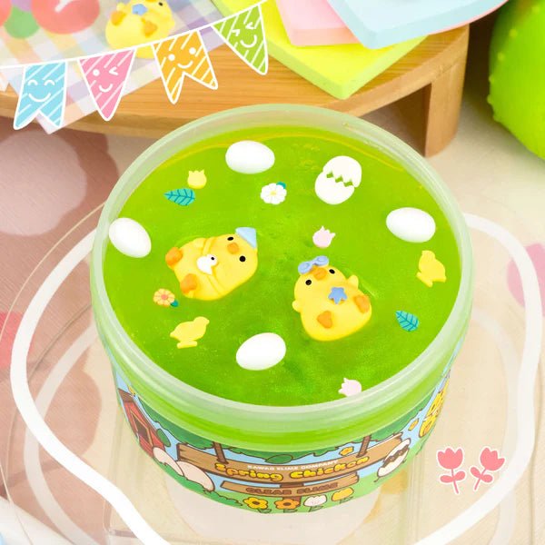 Kawaii Slime Co. Spring Chicken Clear Slime - OVERRATED
