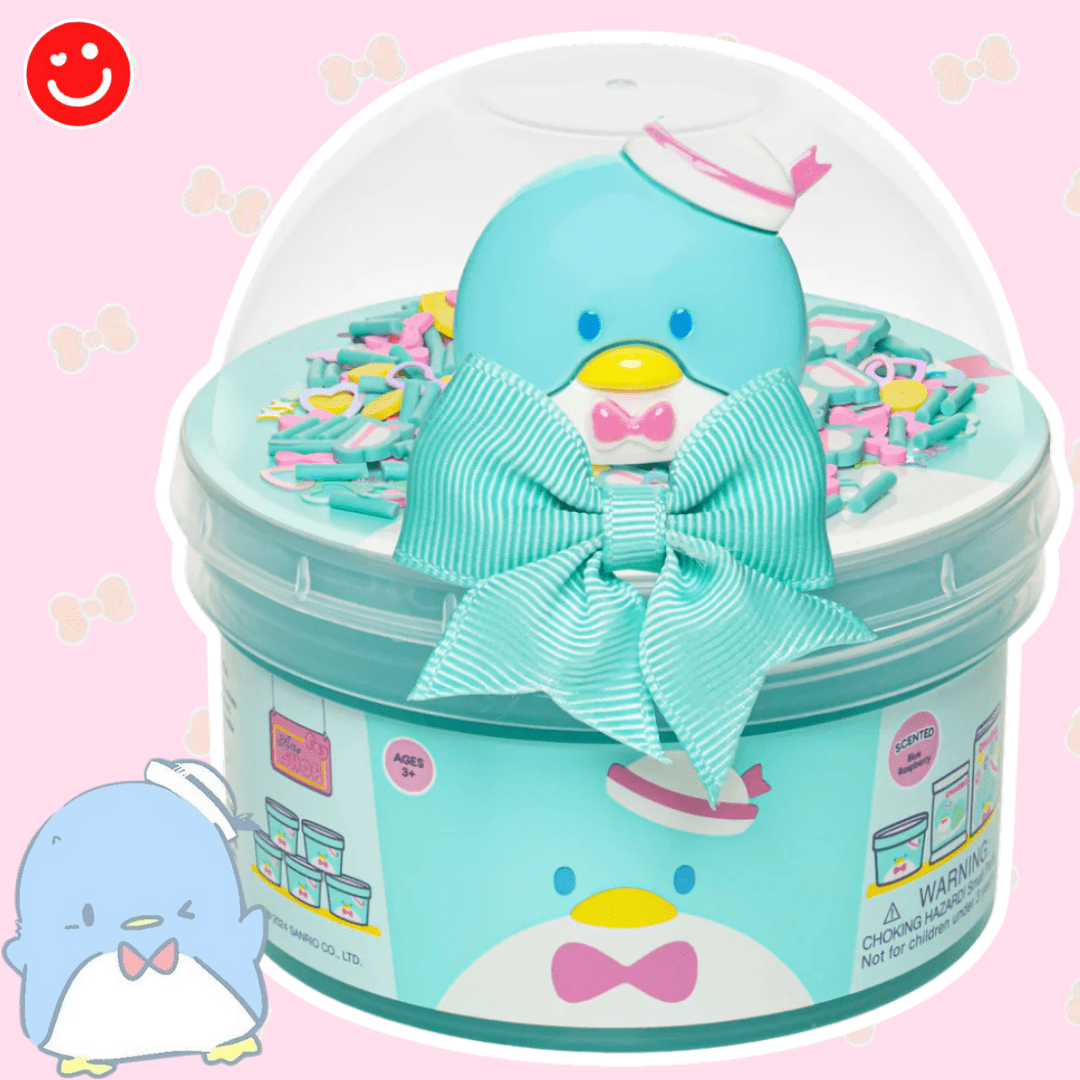 Kawaii Slime Co. Tuxedo Sam Clear Slime - OVERRATED