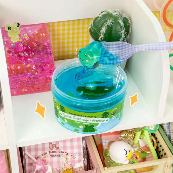 Kawaii Slime Co. You’re Toad - ally Awesome Clear Slime - OVERRATED