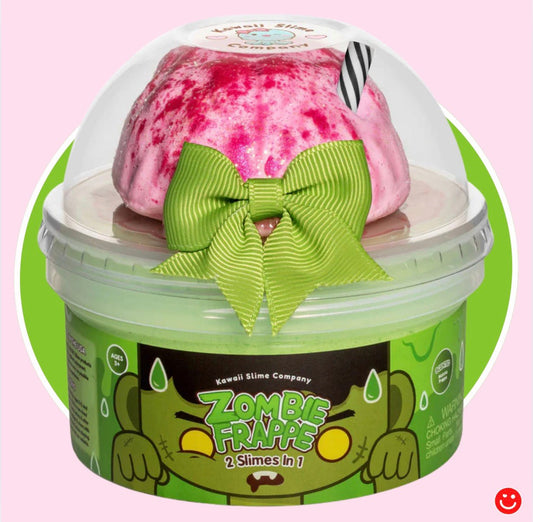 Kawaii Slime Co. Zombie Frappe 2 in 1 Slime - OVERRATED