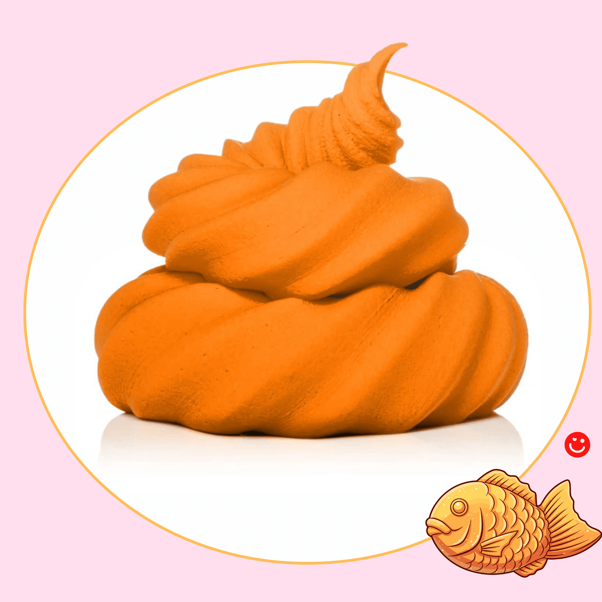 Orange Air Dry Clay Slime soft stretchy kawaii slime – OVERRATED Korean Beauty