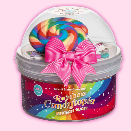 Rainbow Crunchy Slime candytopia kawaii slime – OVERRATED Korean Beauty