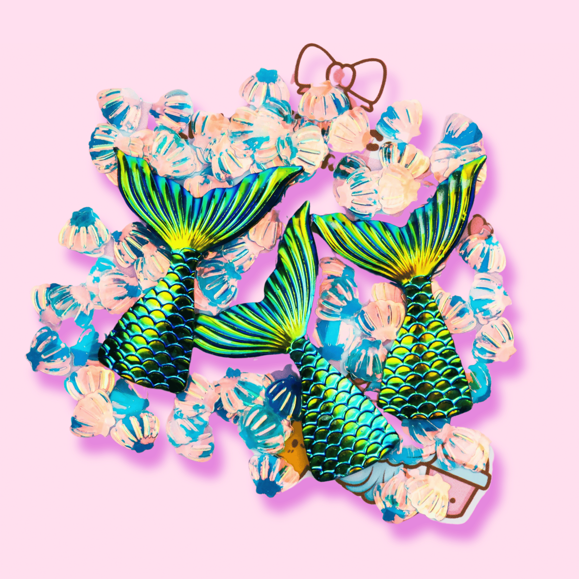 Kawaii Slime Toppers Moonlight Maiden Sea Siren Slime Toppings Charm Bag - OVERRATED