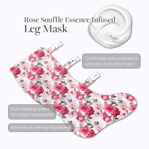 Koelf Rose Petal Satin Leg Mask - OVERRATED