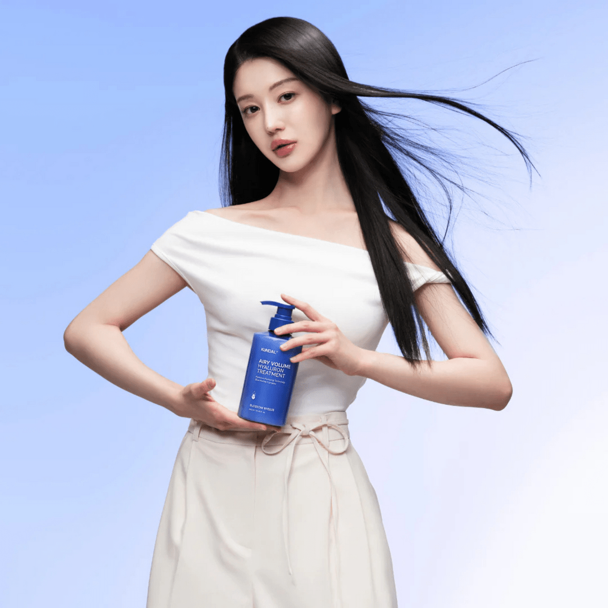 Korean hair treatment Kundal woman with healthy voluminous hair - Overrated Korean Beauty & More
