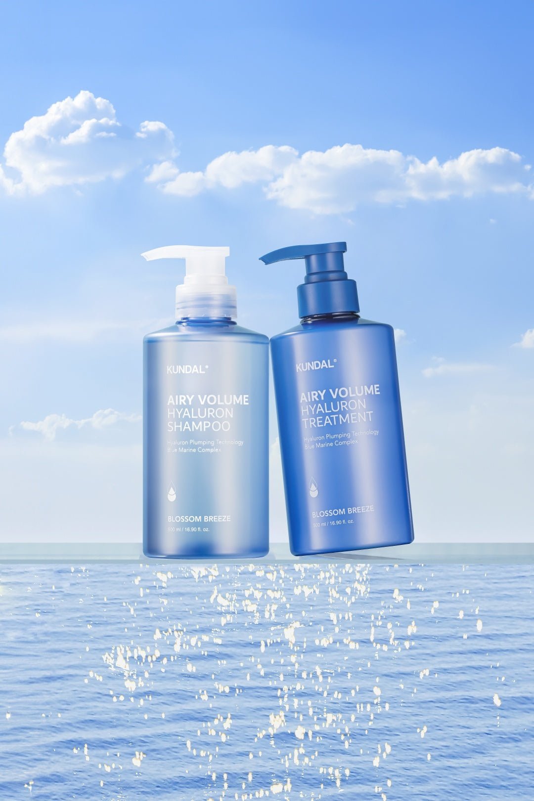 Korean hair treatment Kundal Hyaluron outdoor lifestyle campaign photo - Overrated Korean Beauty & More