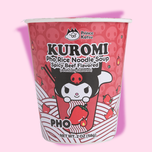 Kuromi Spicy Beef Pho Noodle Soup Cup - OVERRATED