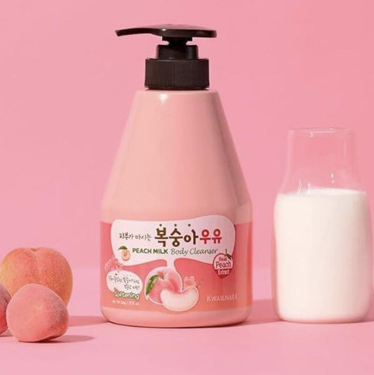 KWAILNARA Peach Milk Body Cleanser 560g - OVERRATED
