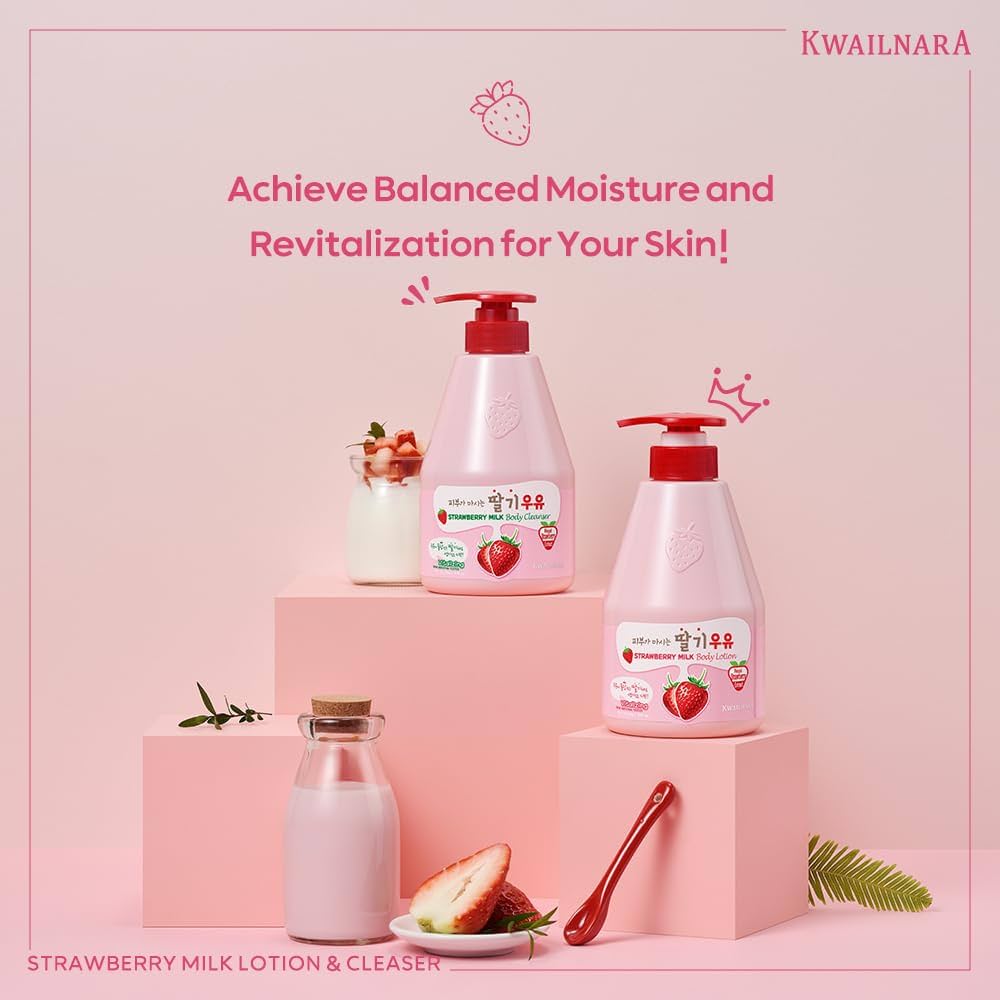 KWAILNARA Peach Milk Body Cleanser 560g - OVERRATED