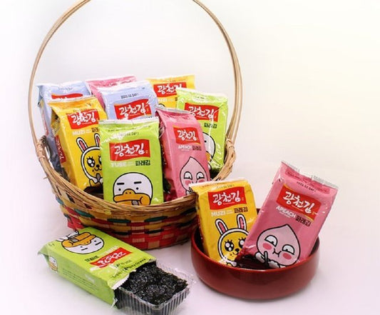 Kwangcheonkim Kim Nori Kakao Friends Roasted Seasoned Seaweed Snack - OVERRATED
