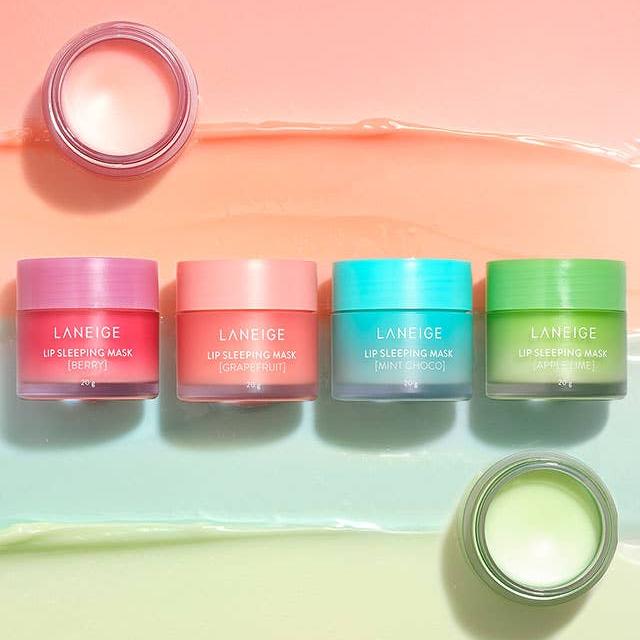 LANEIGE Lip Sleeping Mask Treatment Balm Care: Apple Lime - OVERRATED