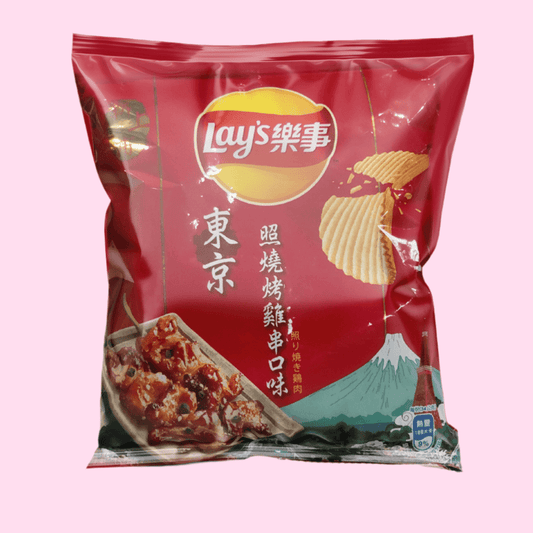 Lay's 34g (TAIWAN): Yakitori BBQ Chicken Skewers - OVERRATED