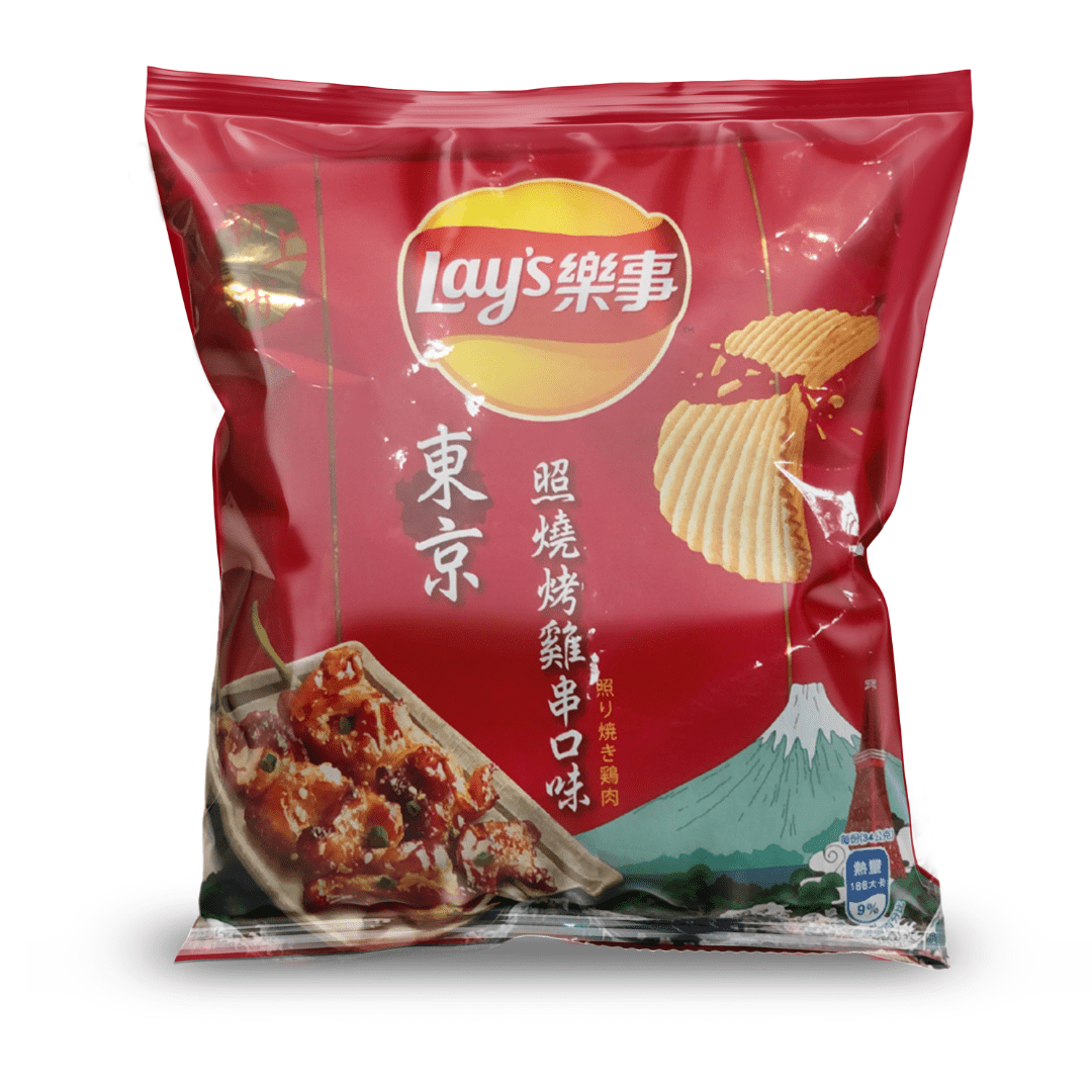 Lay's 34g (TAIWAN): Yakitori BBQ Chicken Skewers - OVERRATED