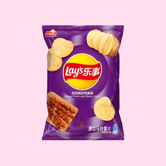 Lay's Roasted Cumin Lamb Flavor Chips - OVERRATED