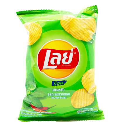 Lays Sweet Basil Chips - OVERRATED