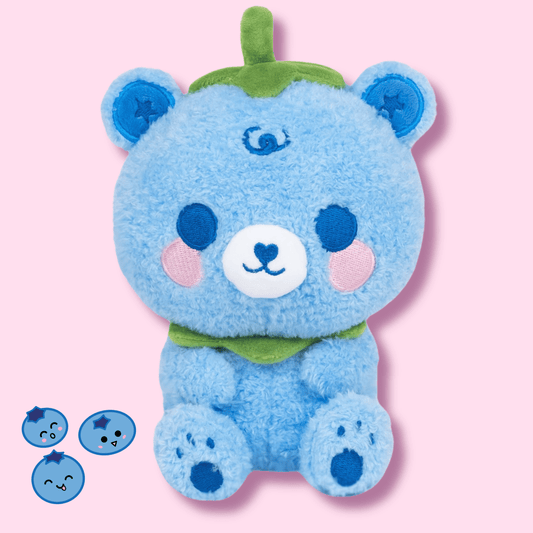 Lil Kawaii Bloo the Blueberry Bear Soft Plush - OVERRATED