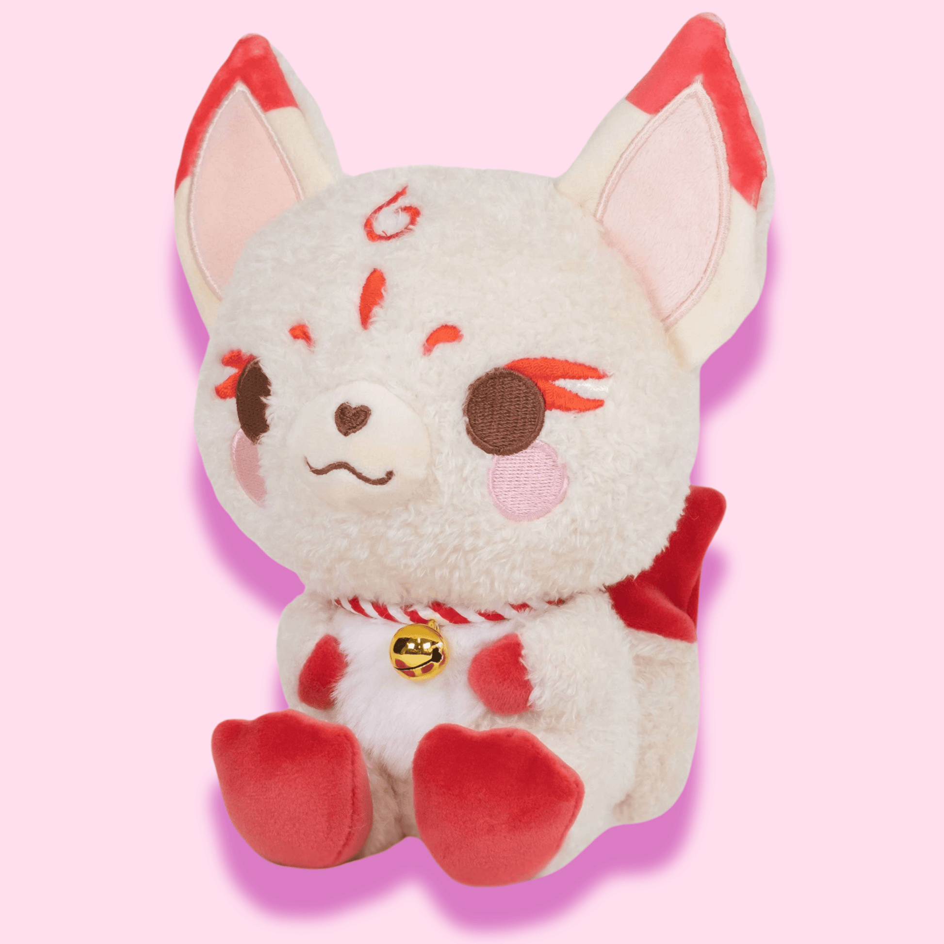 Lil Kawaii Haru the Fire Kitsune Fox Soft Plush - OVERRATED