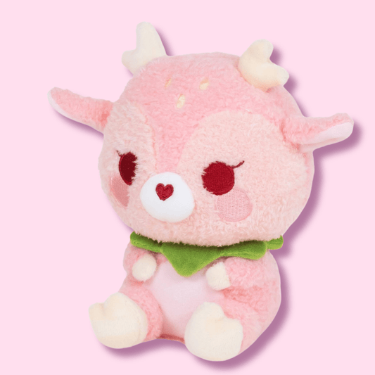 Lil Series Dearie the Strawberry Deer Cute Kawaii Plush - OVERRATED