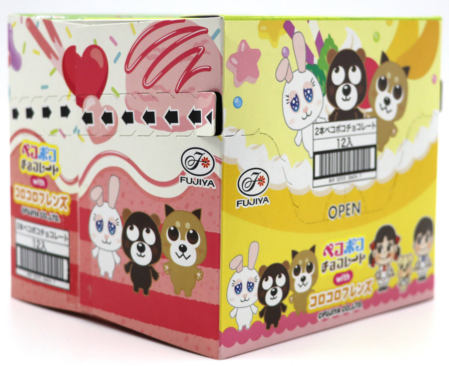 Limited Import Fujiya Chocolate Peko Poko 12ct - OVERRATED