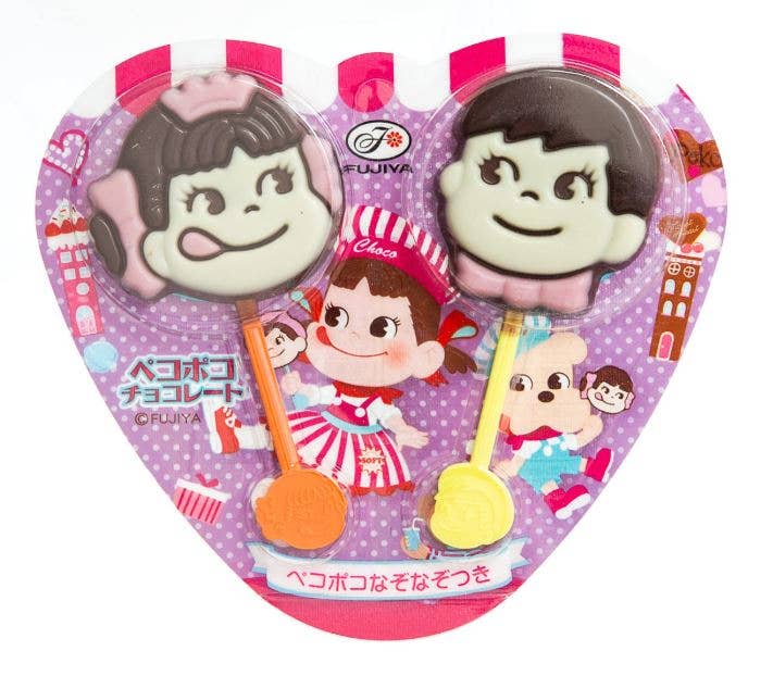 Limited Import Fujiya Chocolate Peko Poko 12ct - OVERRATED