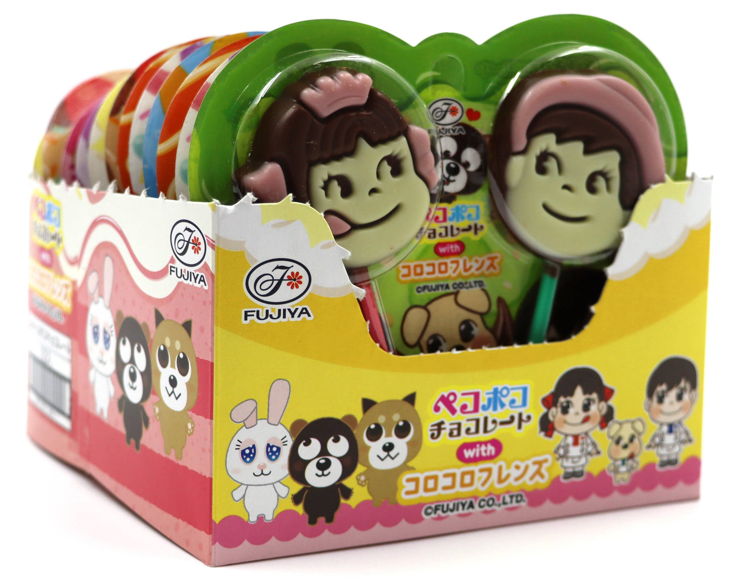 Limited Import Fujiya Chocolate Peko Poko 12ct - OVERRATED