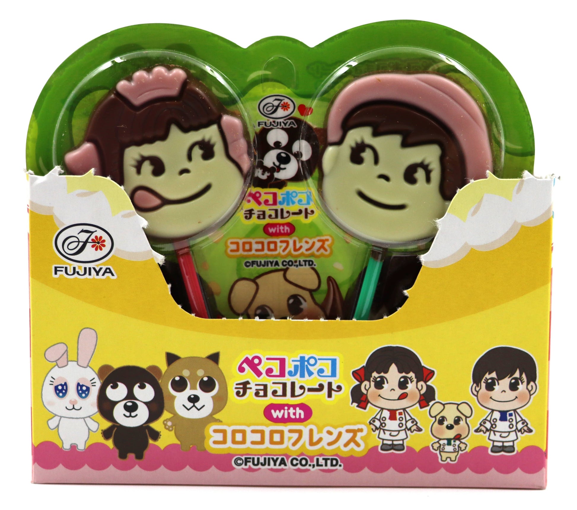 Limited Import Fujiya Chocolate Peko Poko 12ct - OVERRATED