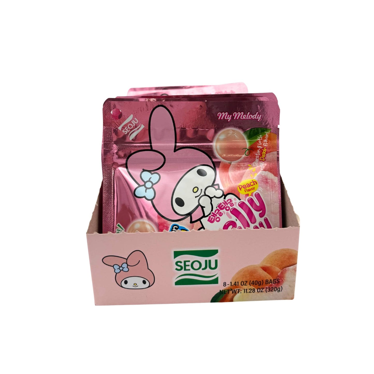 Limited Import - Sanrio Gelly Jelly Peach 8ct, BB 7/28/26 - OVERRATED