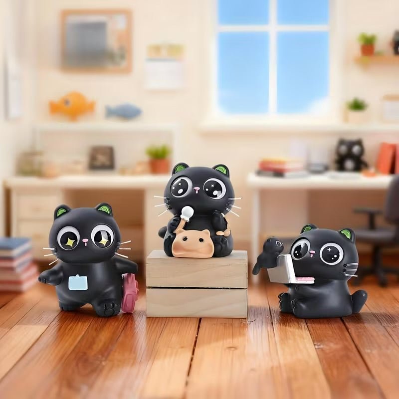 Little Black Cat’s Daily Work Blind Box - OVERRATED