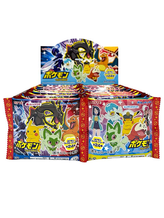 Lotte chocolate - filled Pokemon Wafer single - OVERRATED