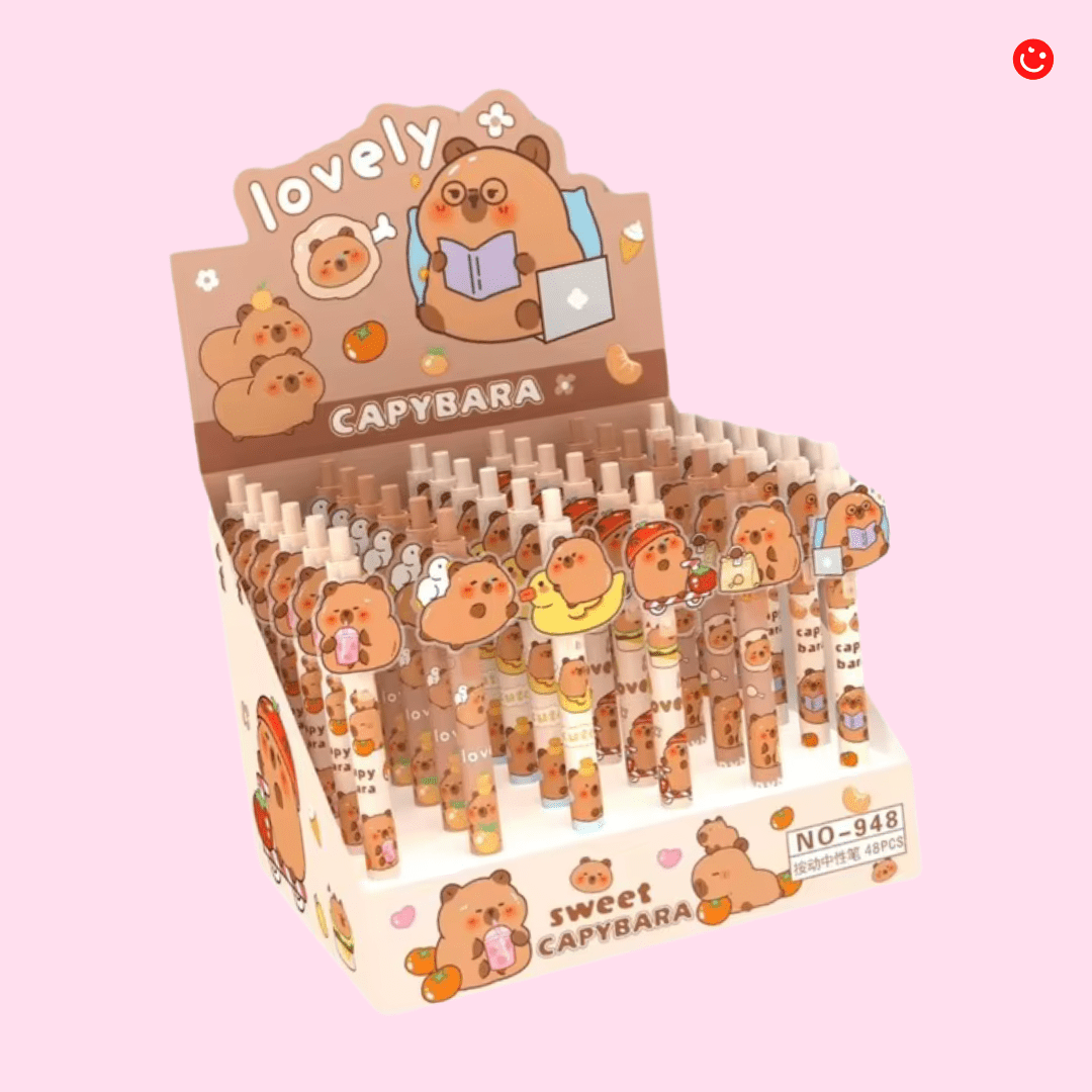 Lovely Capybara Charm Pen - OVERRATED